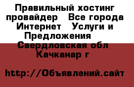 Правильный хостинг провайдер - Все города Интернет » Услуги и Предложения   . Свердловская обл.,Качканар г.